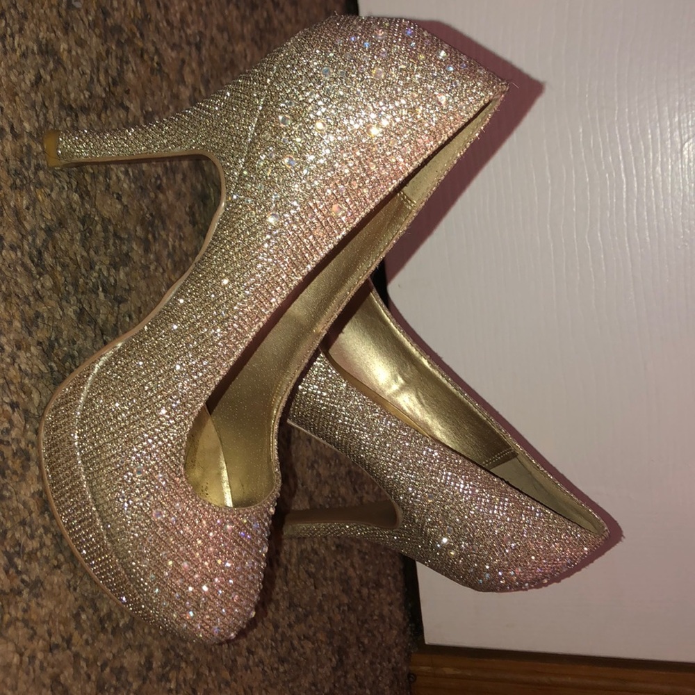 Champagne colors heels